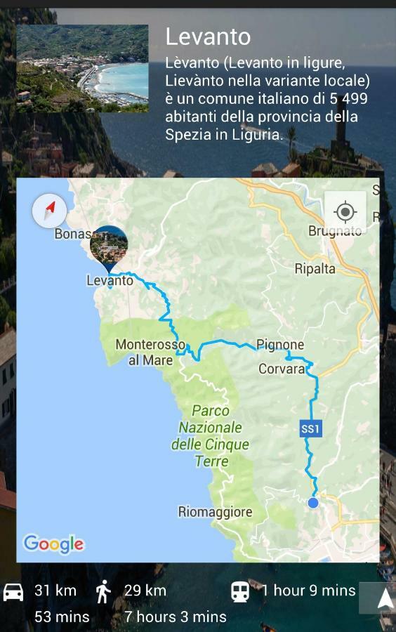 Borgo Foce La Spezia Lägenhet La Foce Exteriör bild